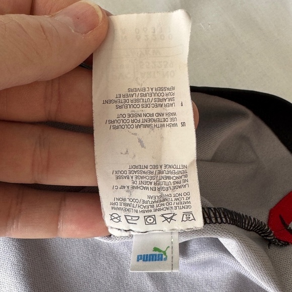 PUMA Men's Performance Short Sleeve‎ 2 Button Polo Shirt Black Size XXL Active - Picture 8 of 14